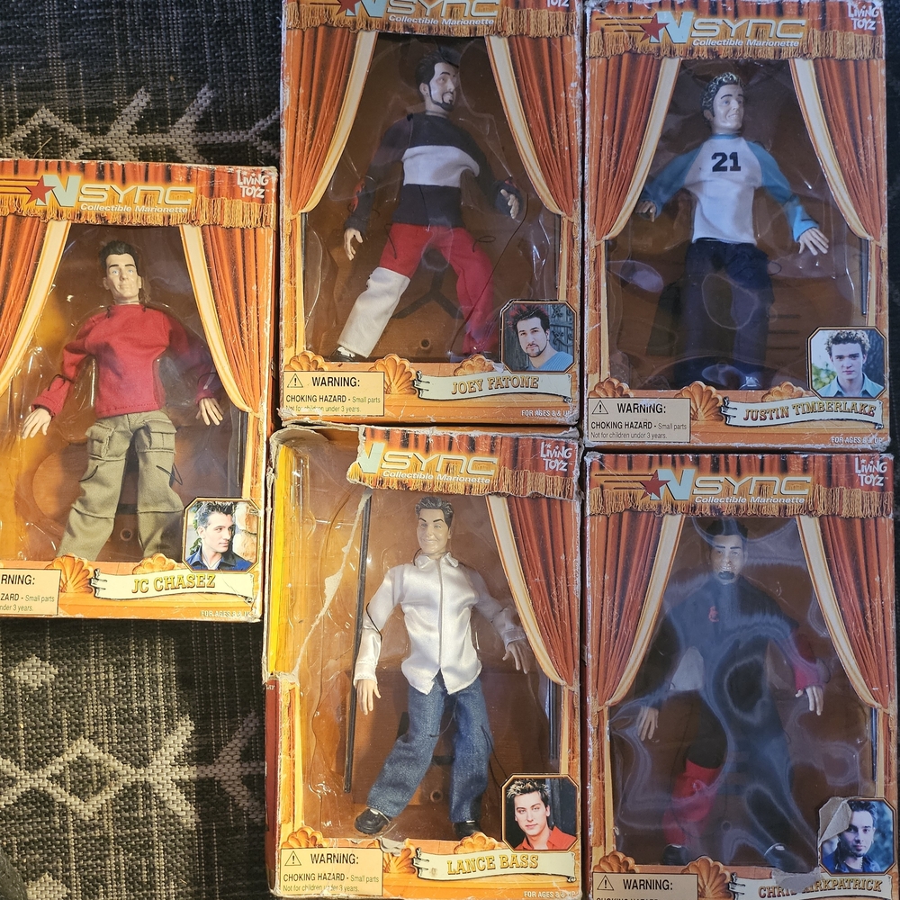 NSYNC Collectible Action Figures Set